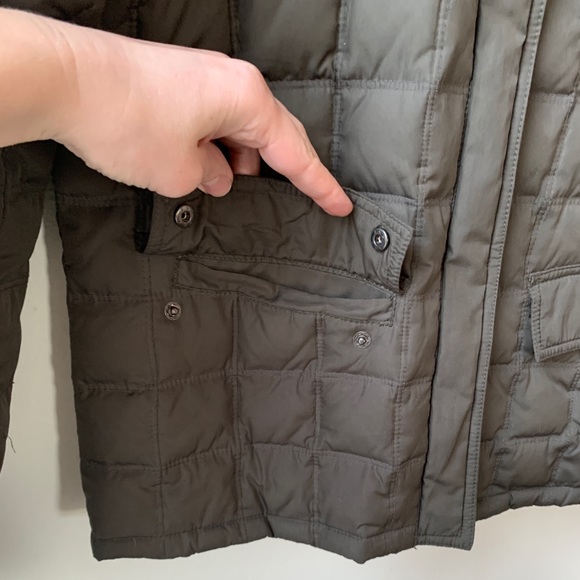 Kenneth Cole Reaction Dark Green Down Jacket - Picture 5 of 15